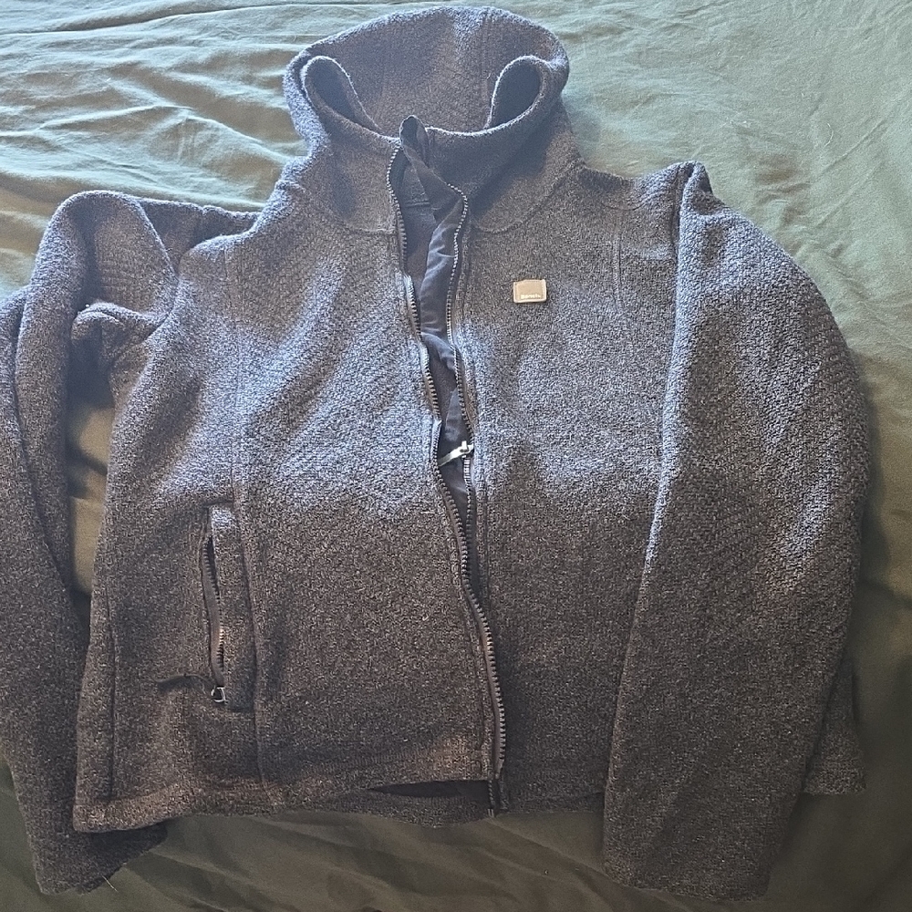 Bench Black Fleece Zip Hoodie